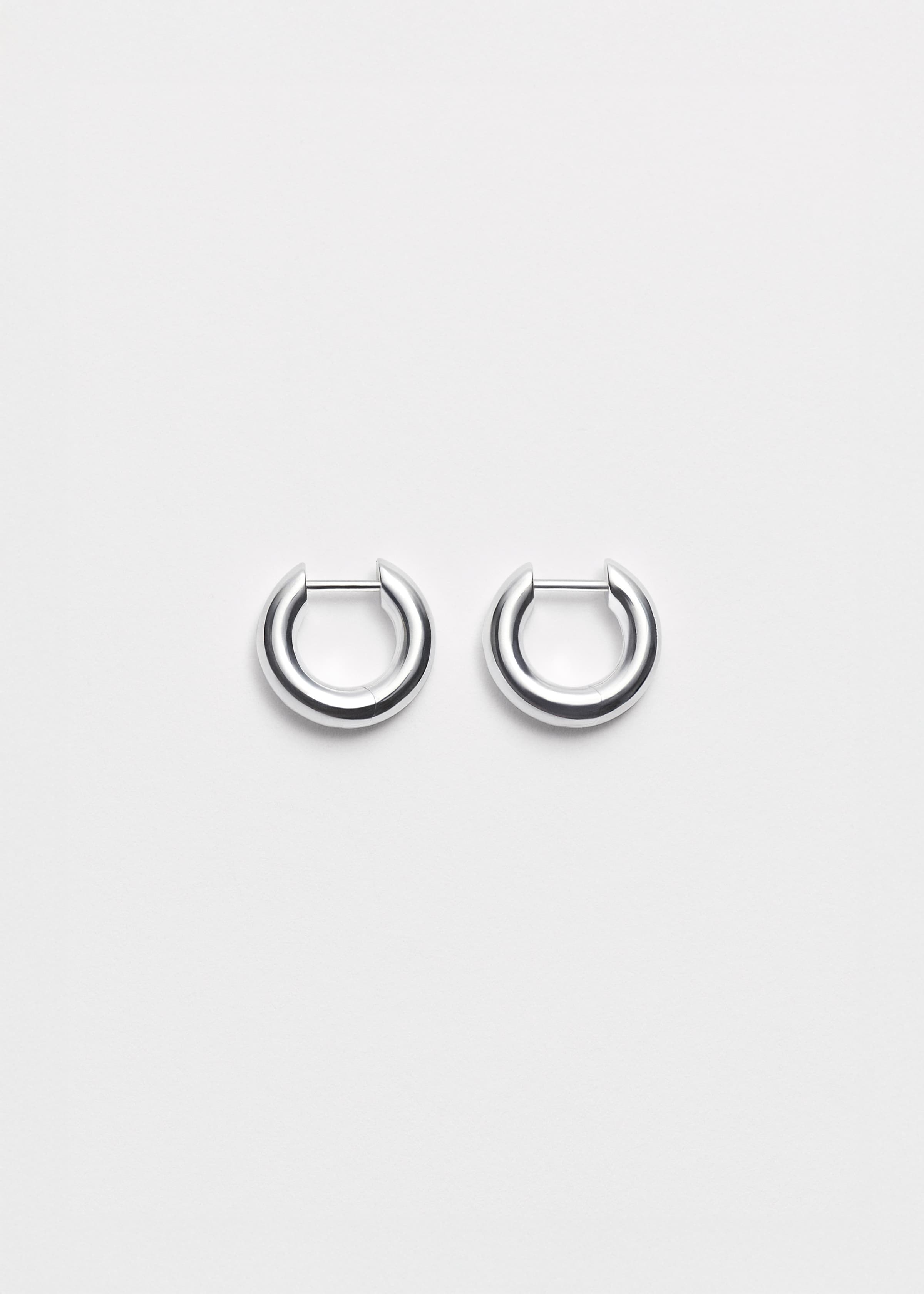 Round earrings small