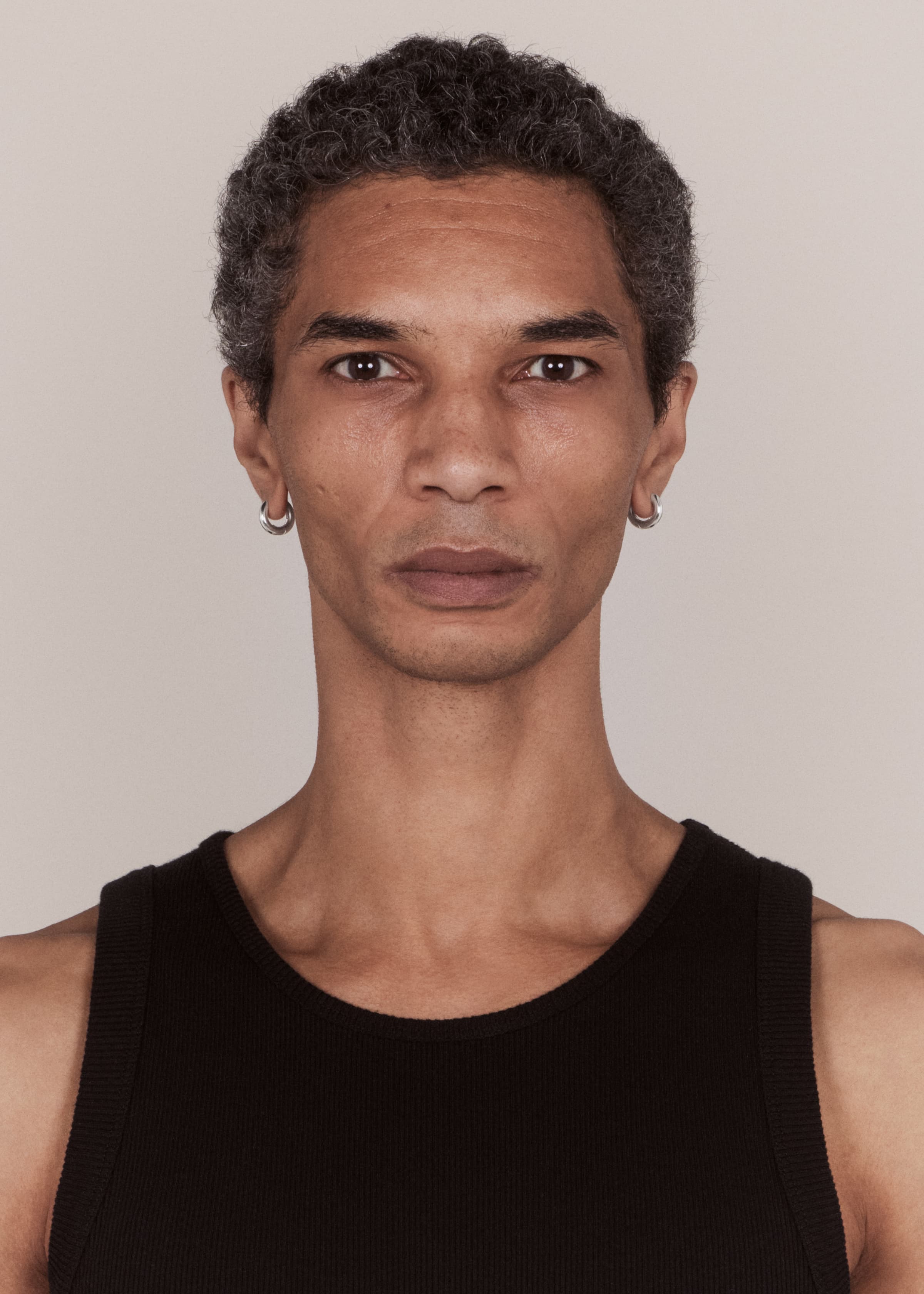 Round earrings small