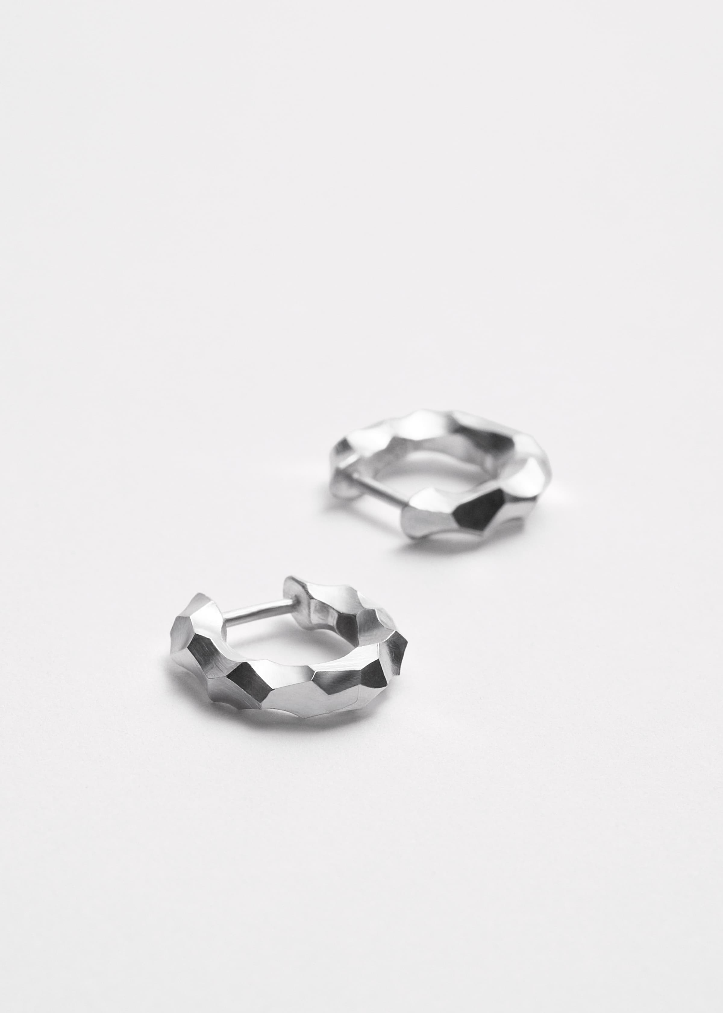 Round earrings small