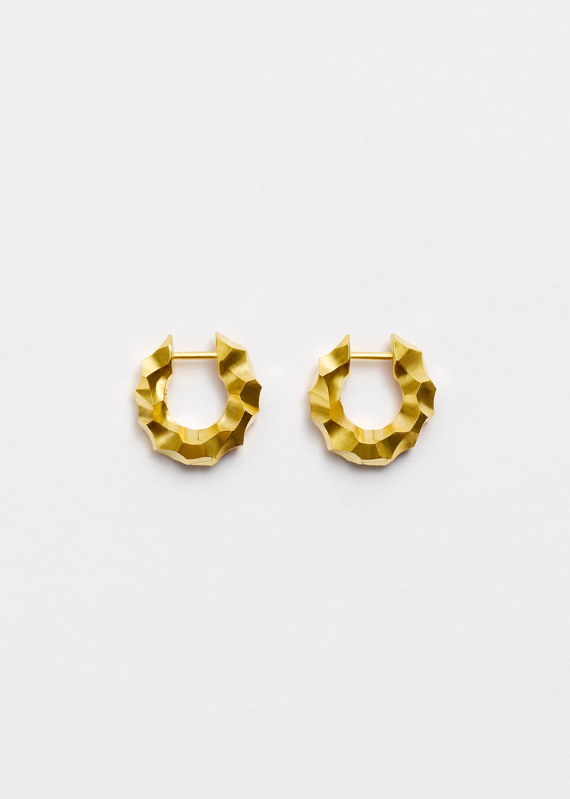 Round earrings medium