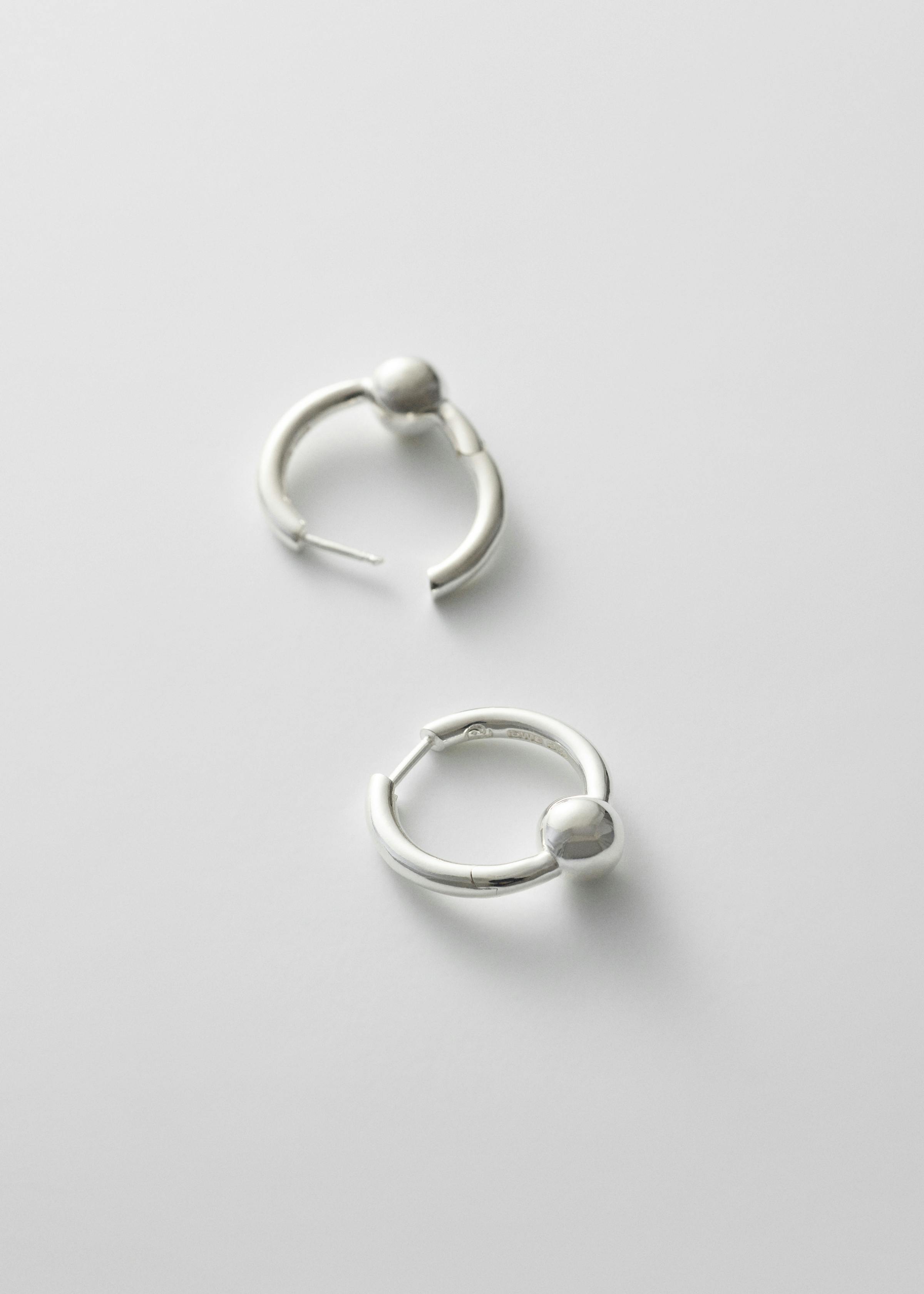 Pearl earrings medium