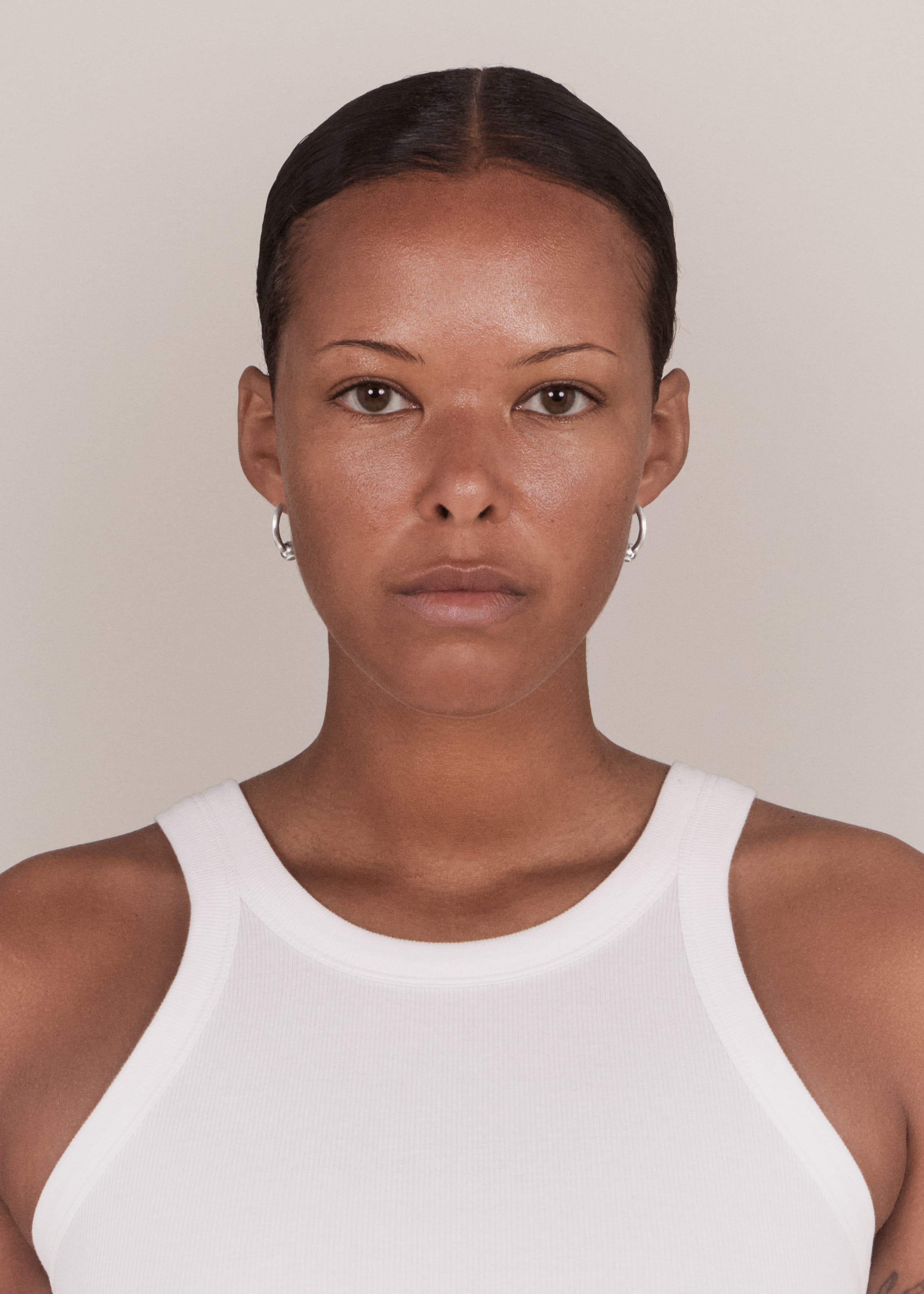 Pearl earrings medium