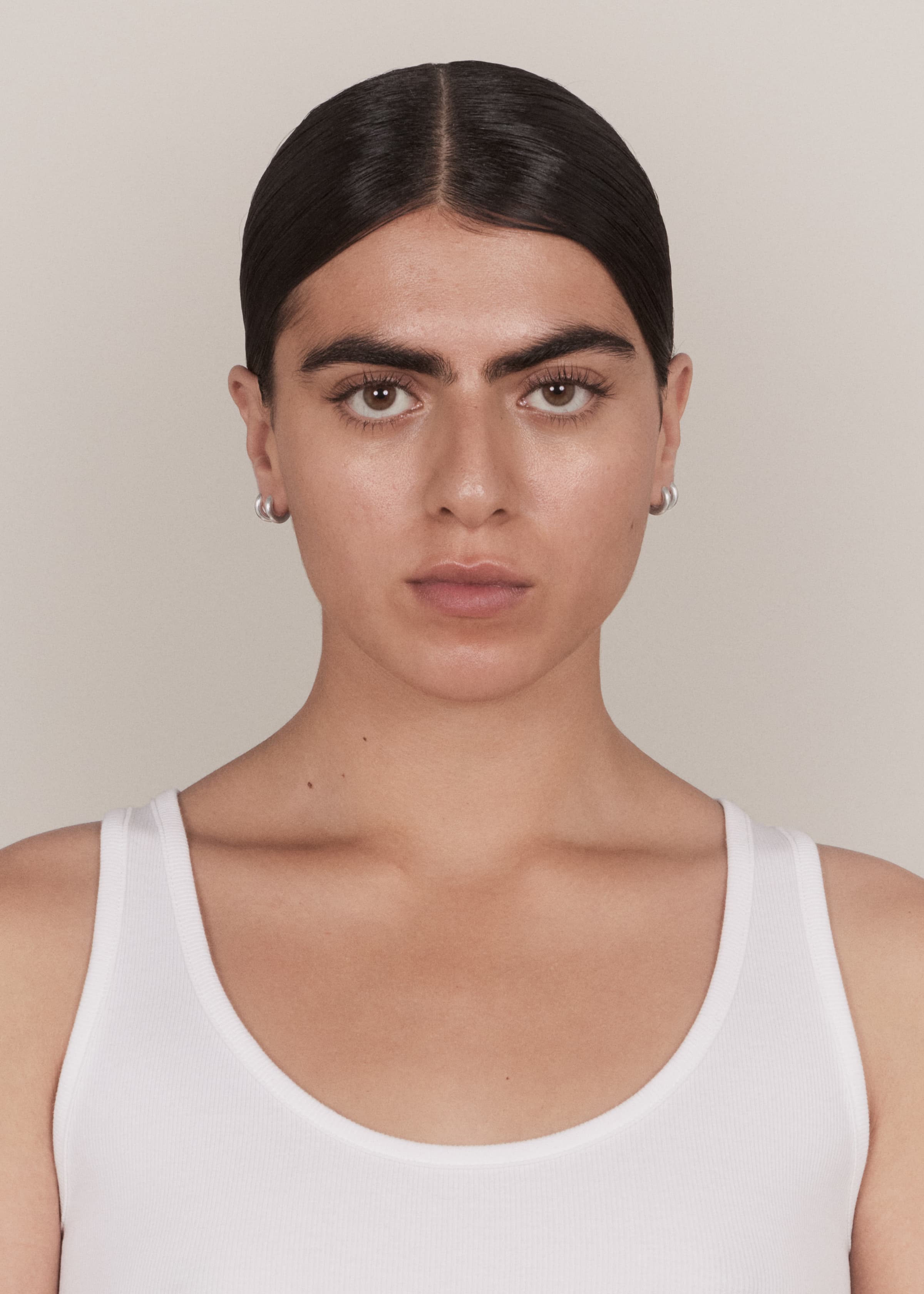 Round earrings extra small