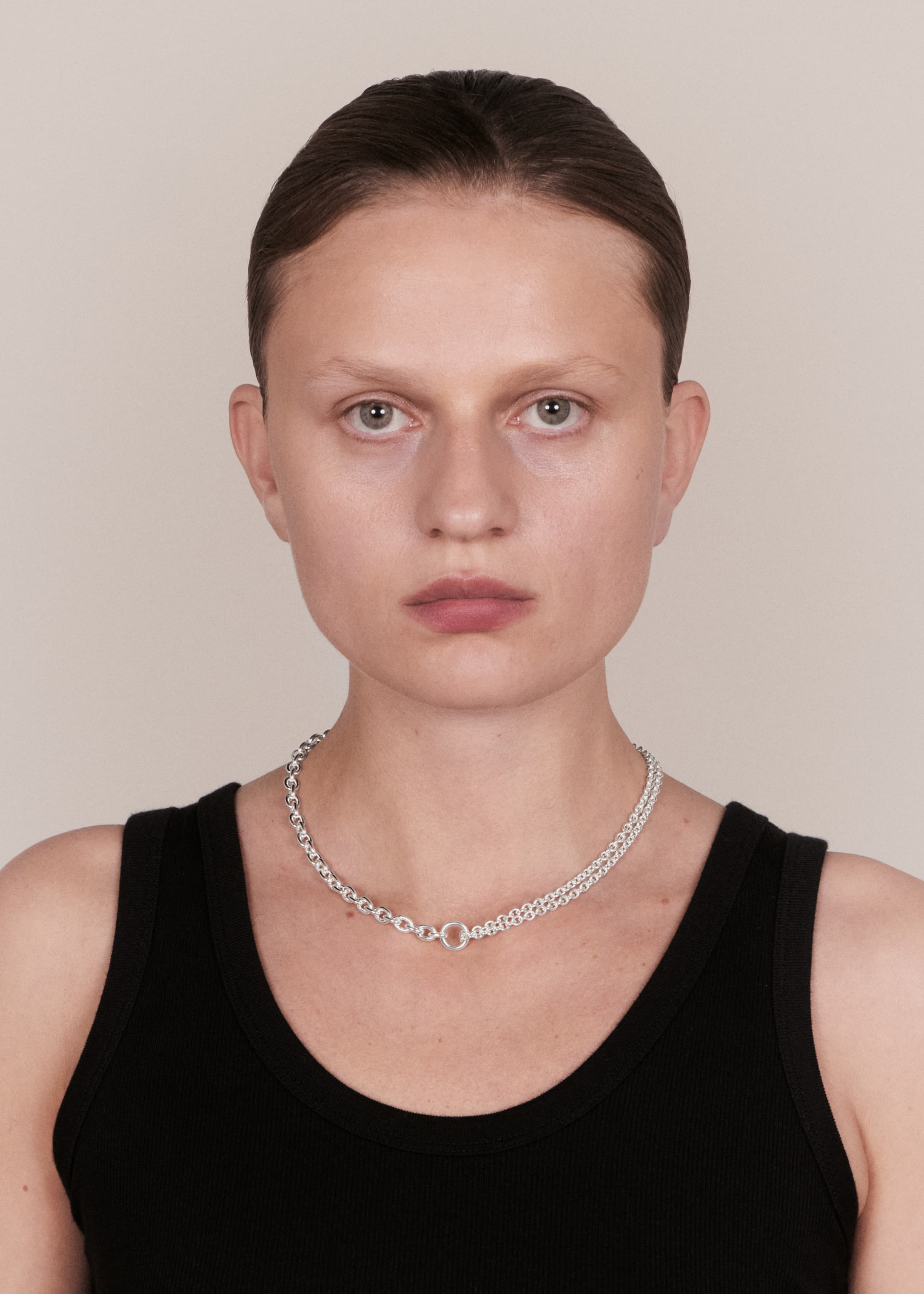 Double necklace thin