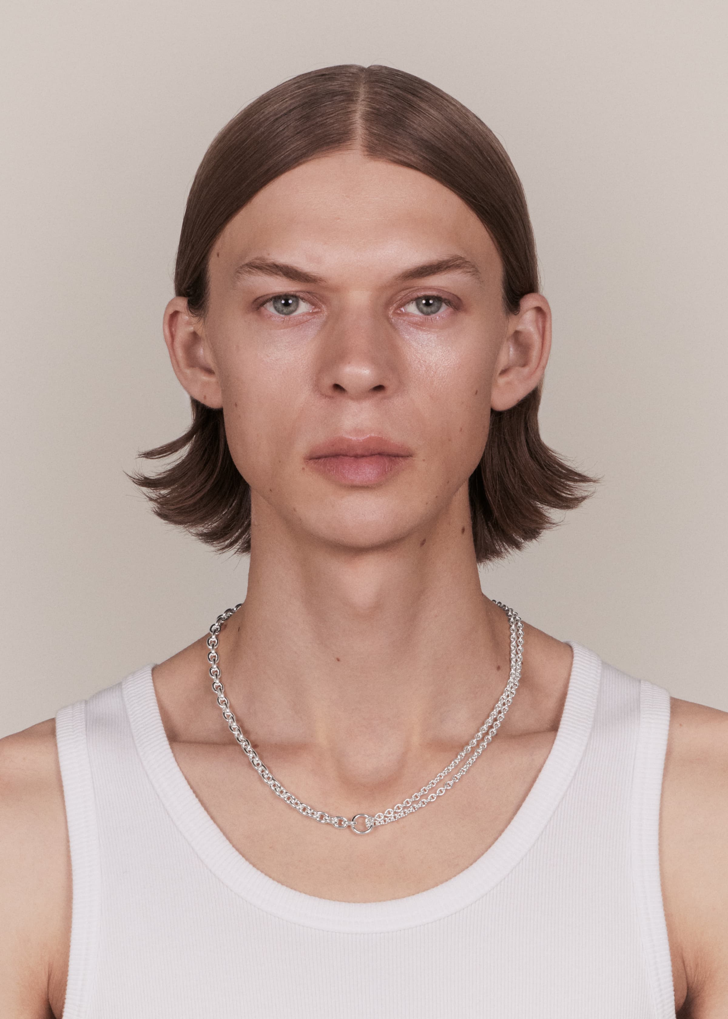 Double necklace thin