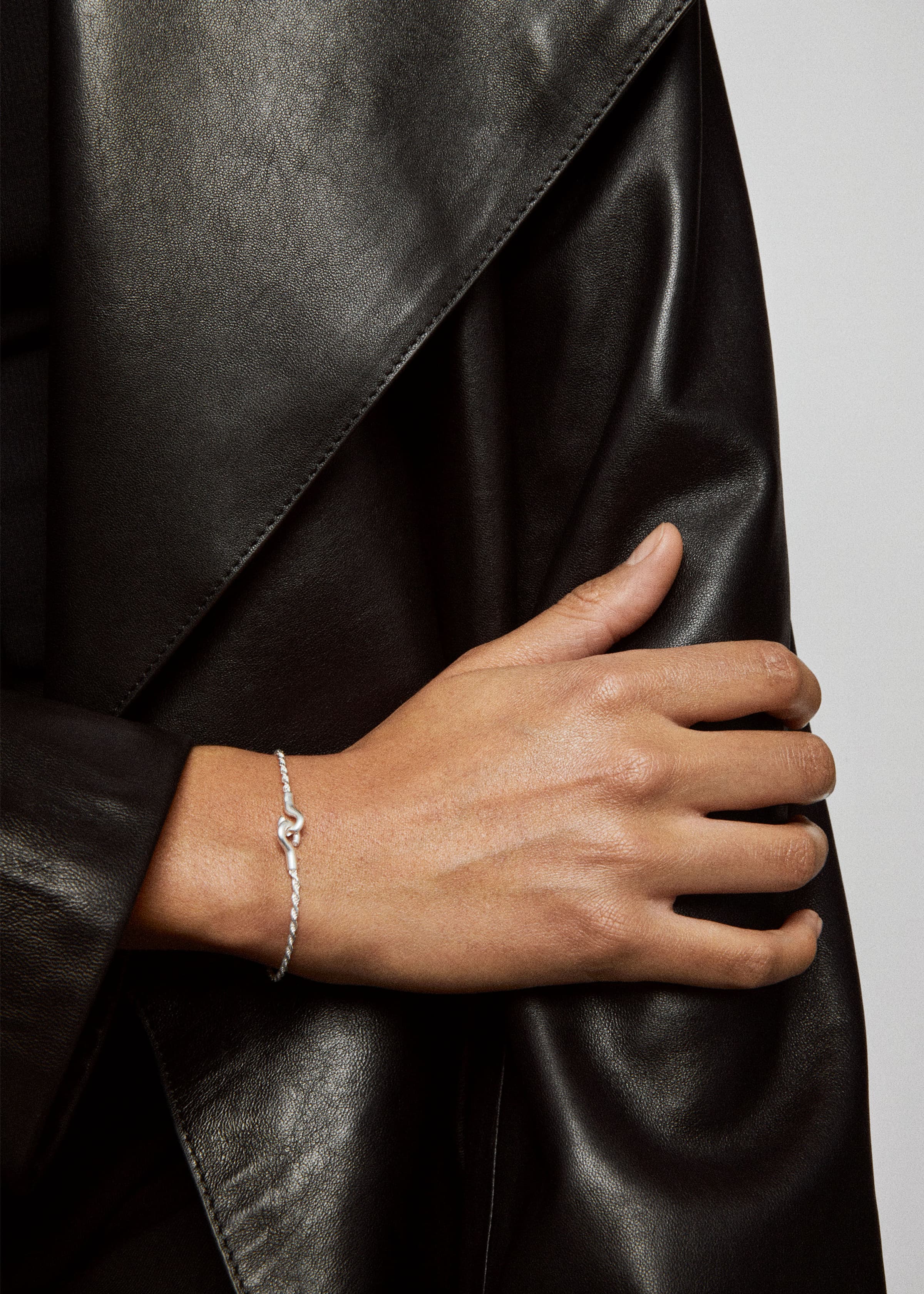 Rope bracelet thin single