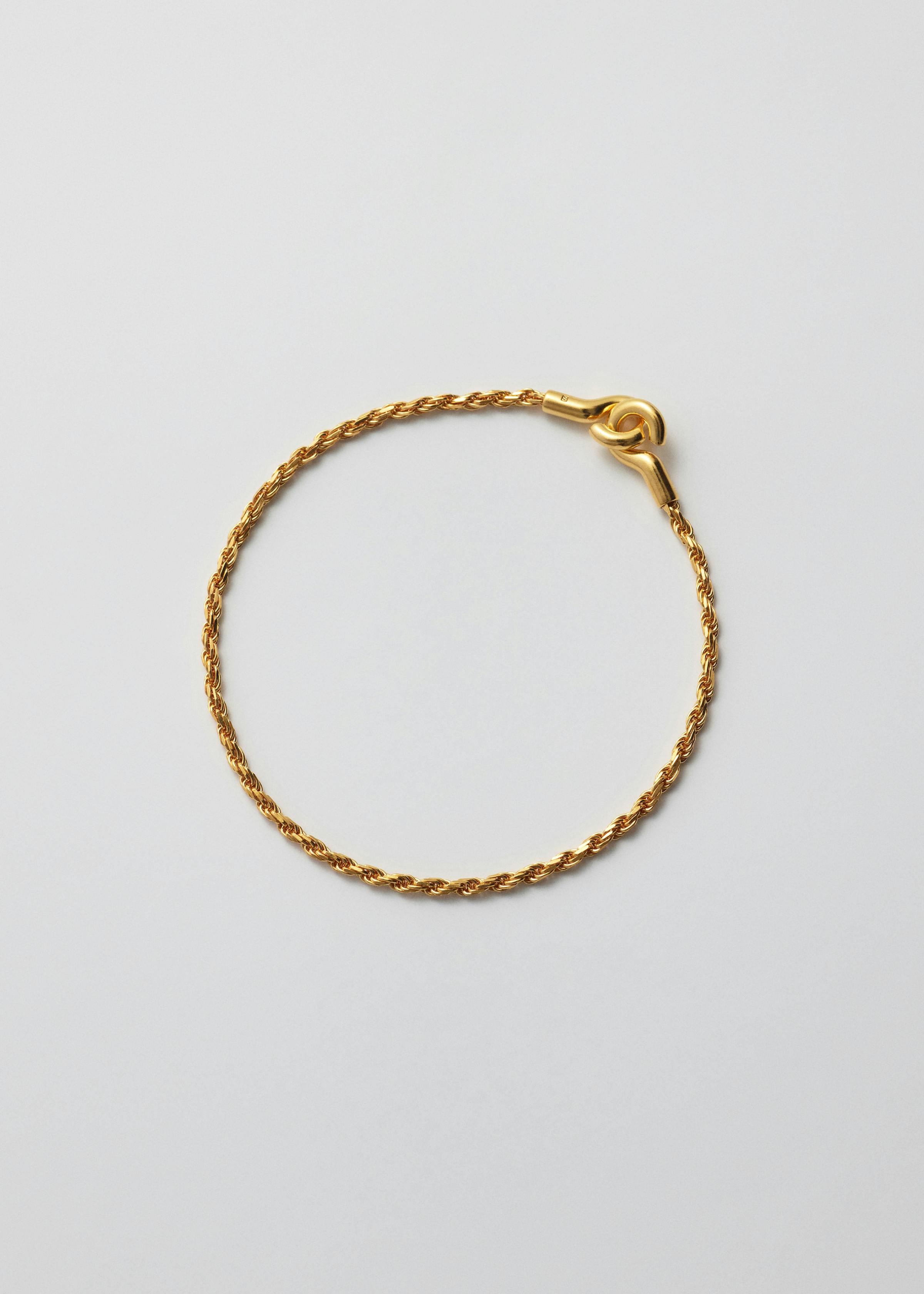 Rope bracelet thin single