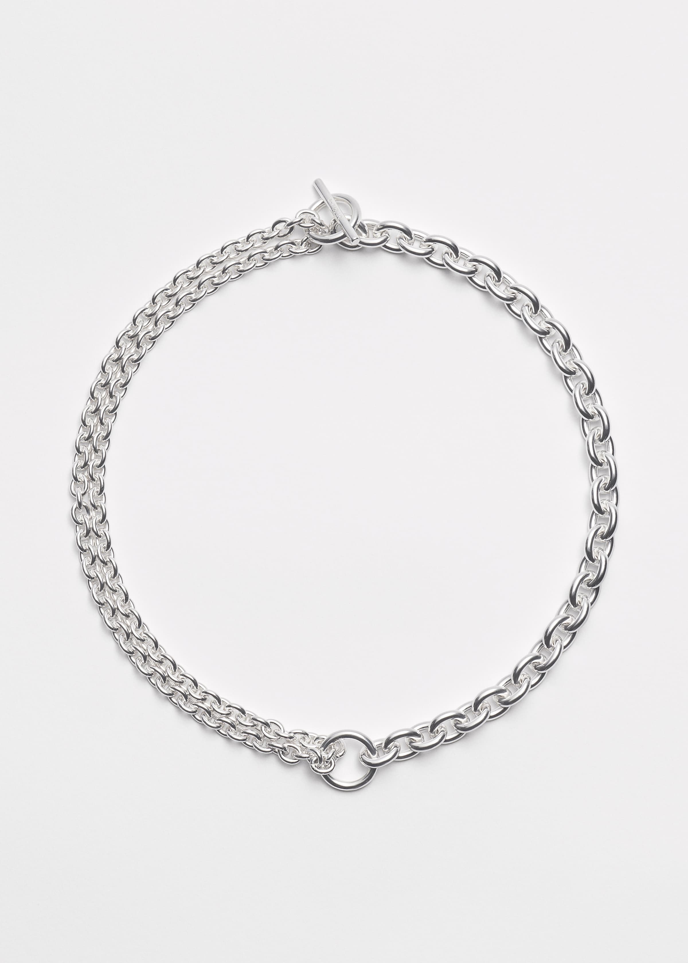 Double necklace thick