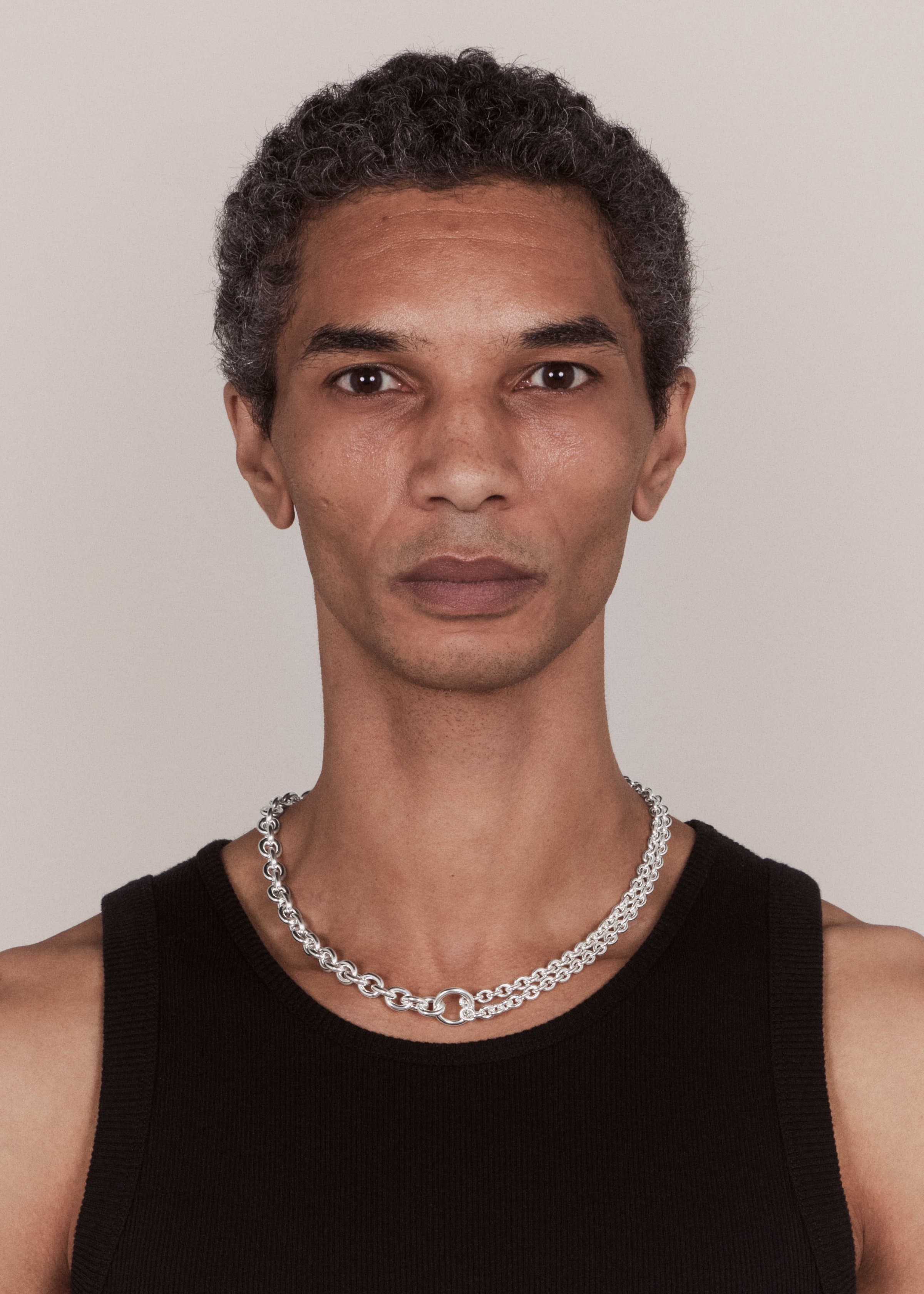 Double necklace thick