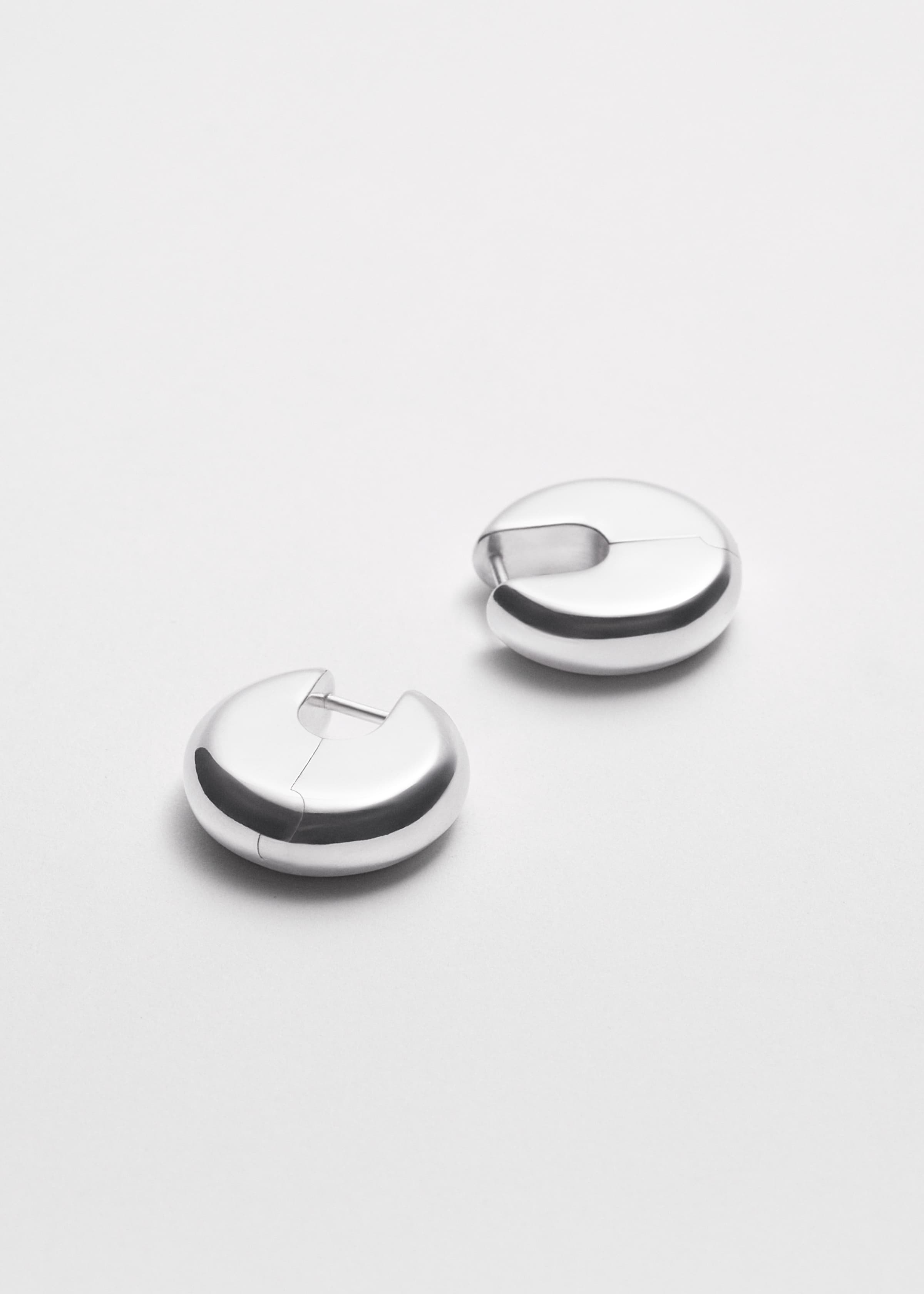 Disc earrings small