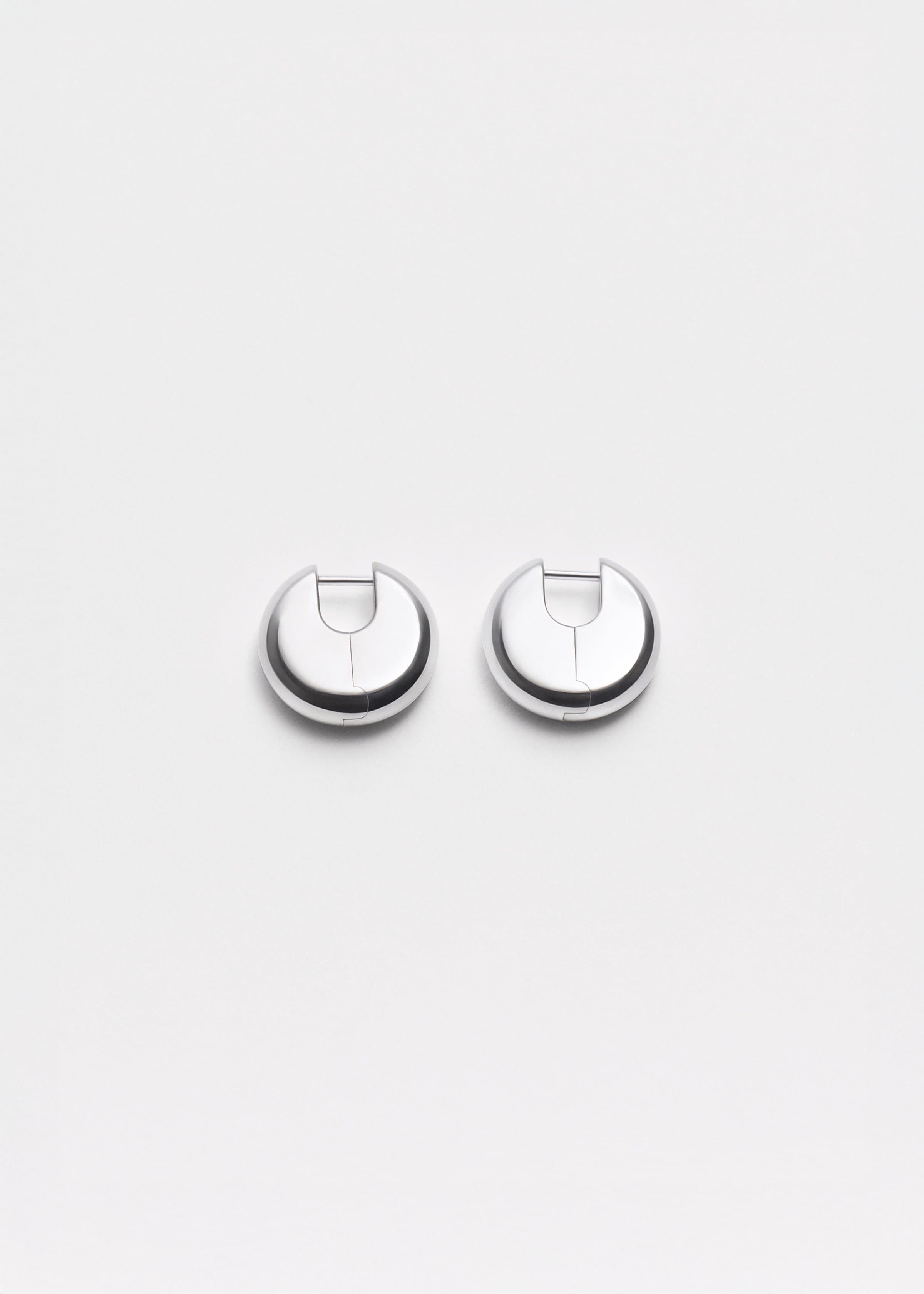 Disc earrings small