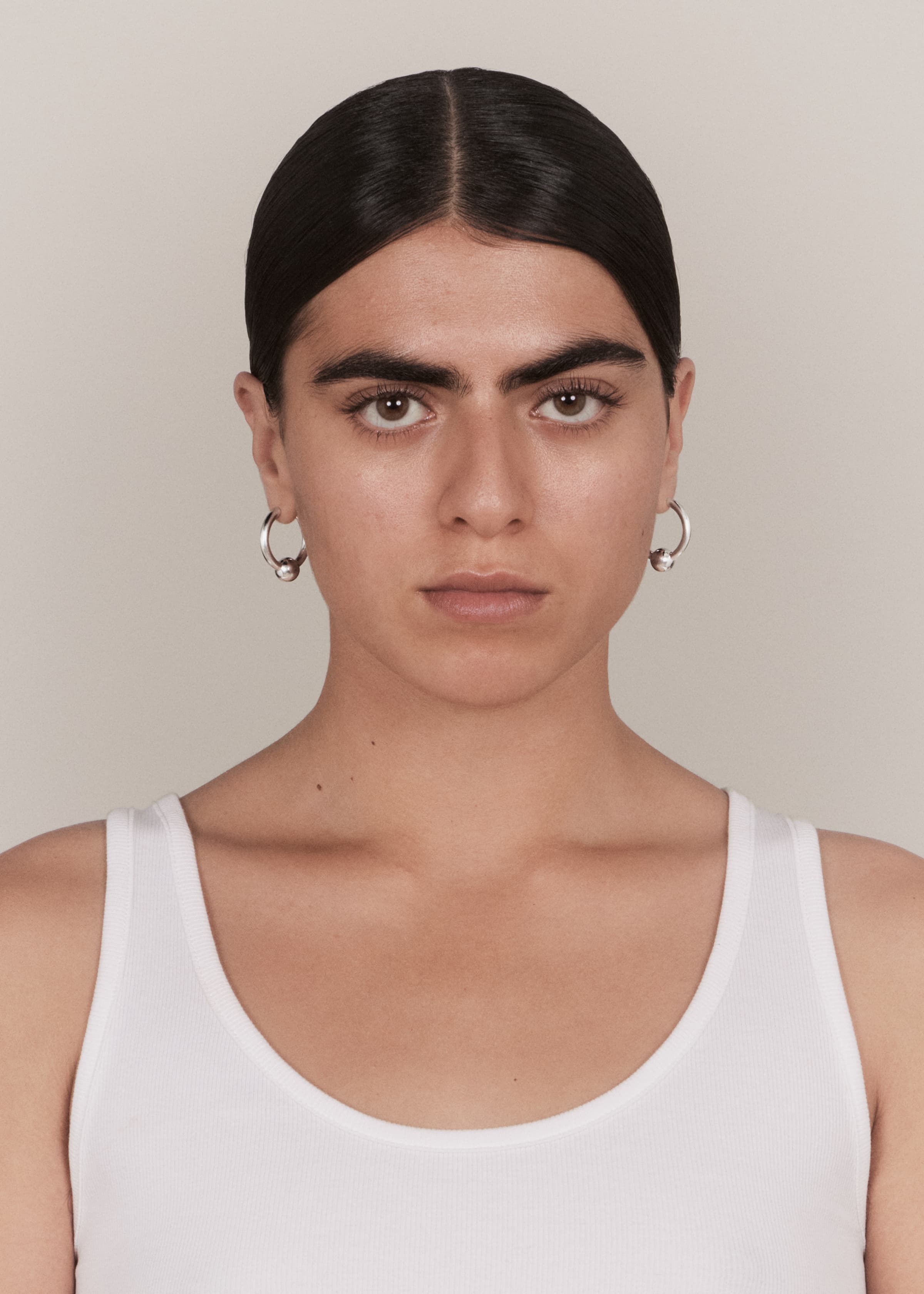 Pearl earrings large