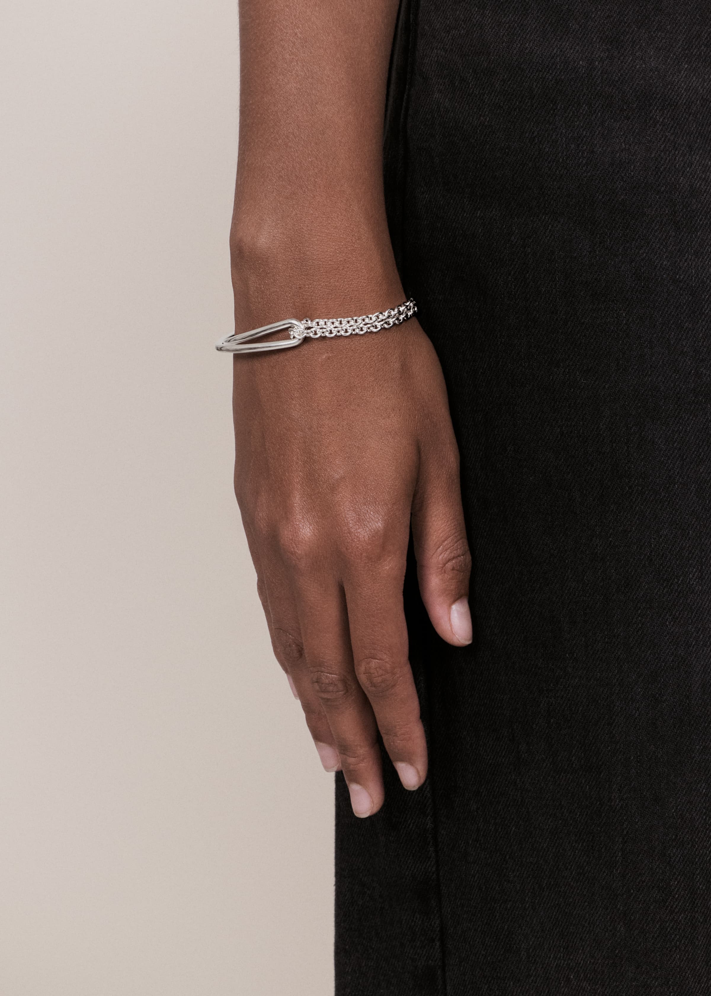 Pinch bracelet chain