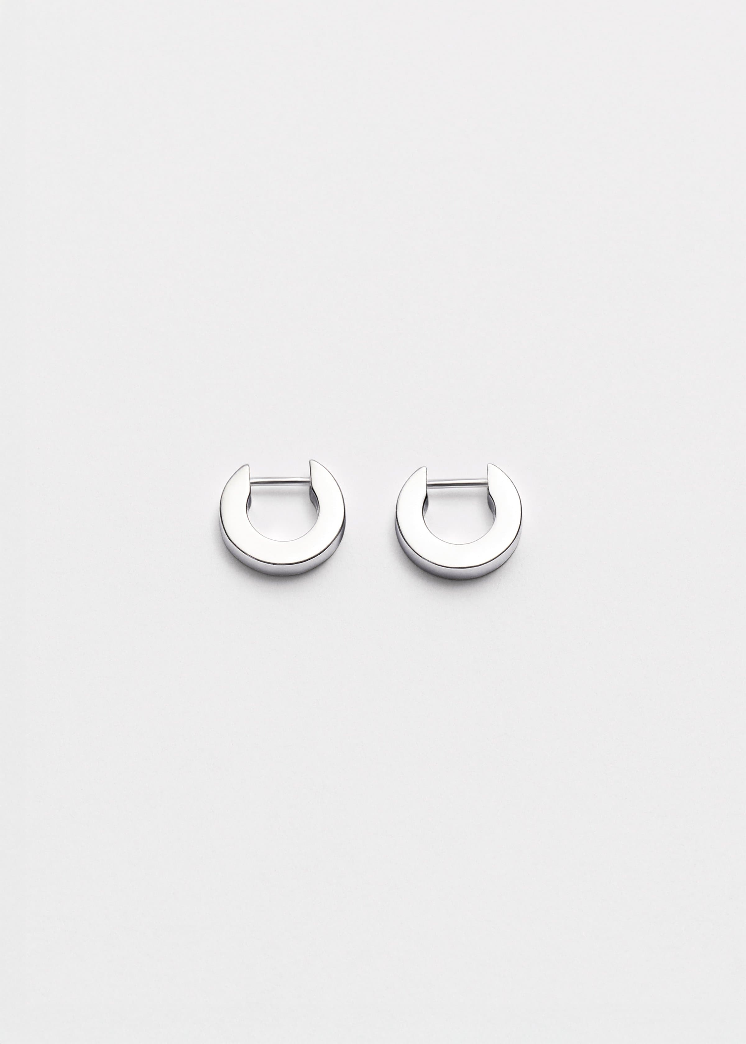 Square earrings extra small