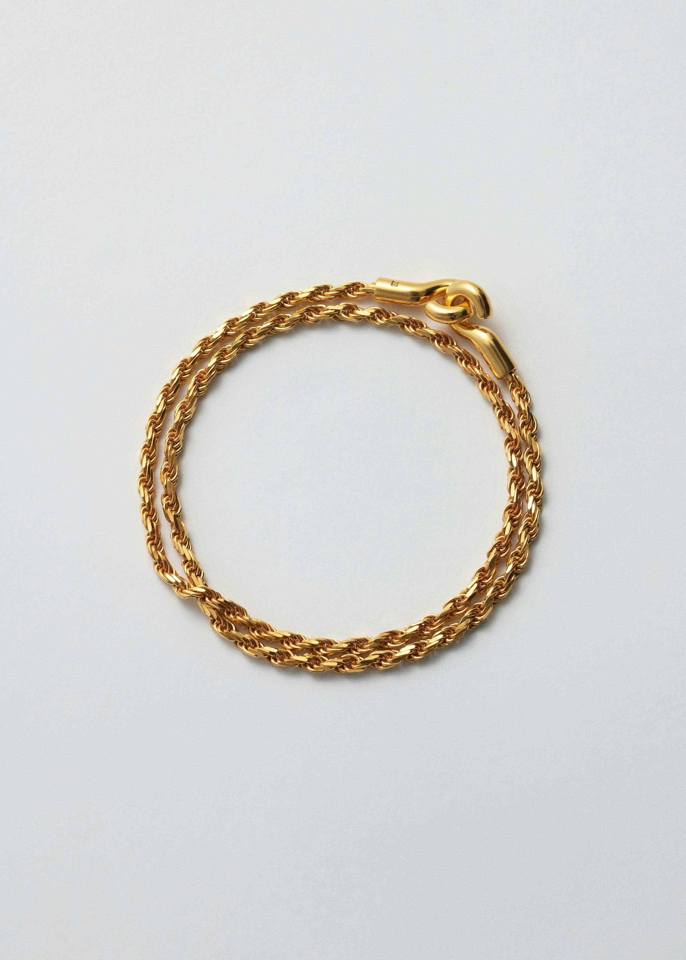 Rope bracelet thick double